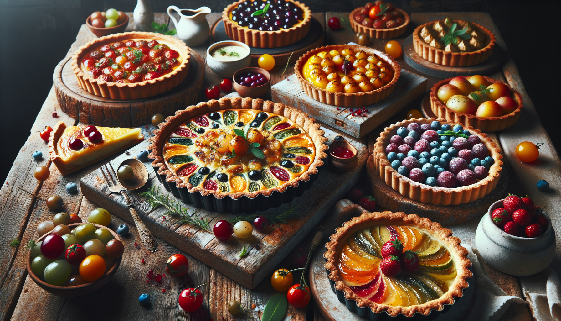 The Art of the Tart: Savory and Sweet