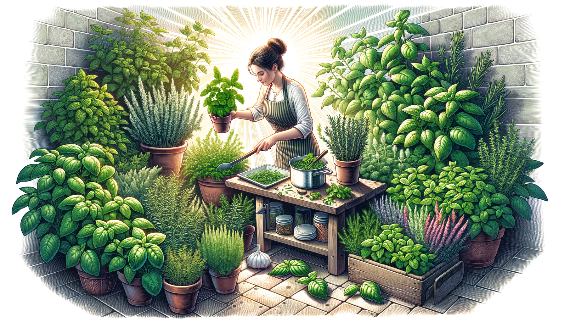 Herb Your Enthusiasm: Growing and Cooking with Fresh Herbs