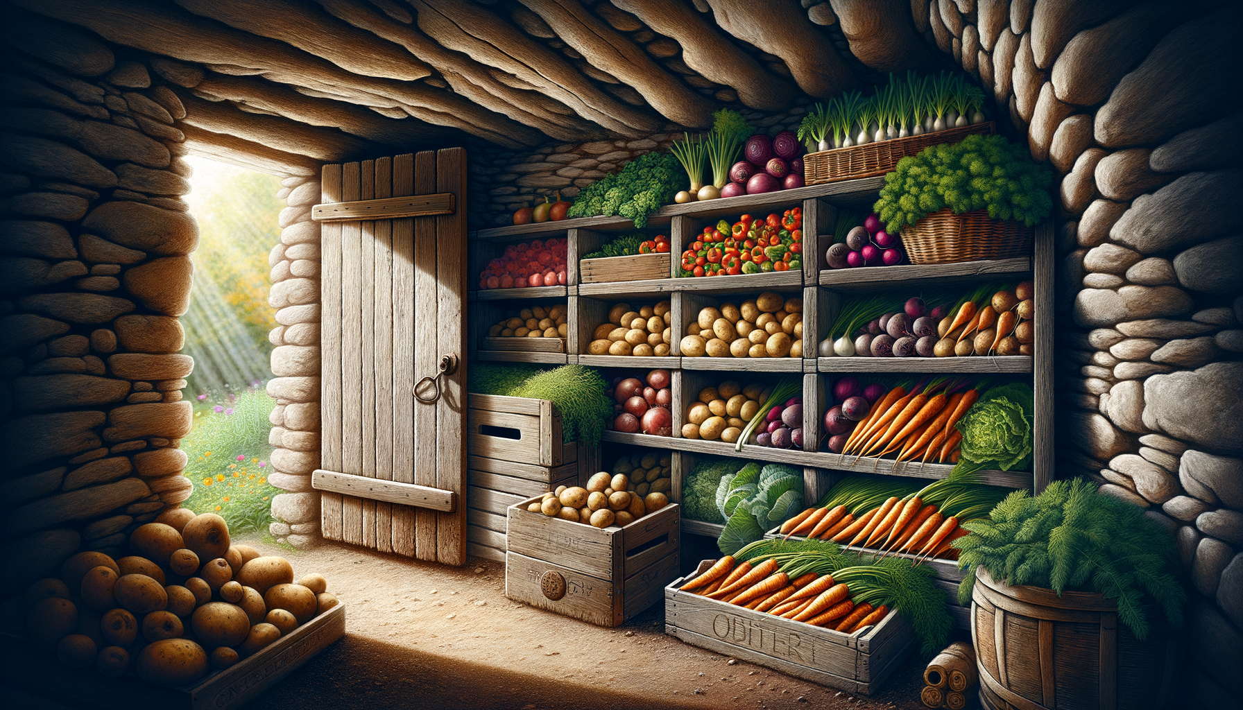 The Rebirth of the Root Cellar: Storing Vegetables Naturally