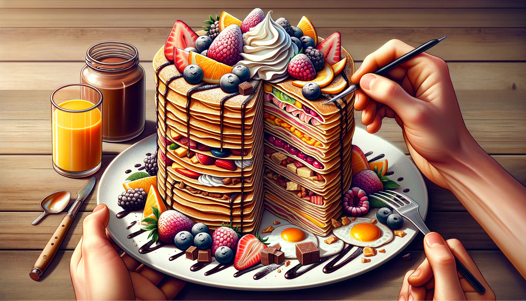 Creative Crepes: Sweet & Savory Fillings for Any Time of Day