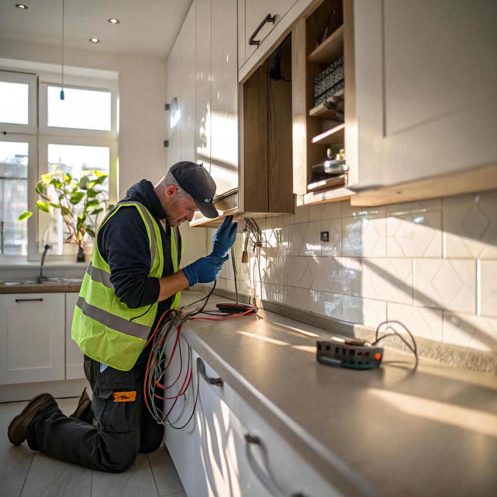 How an Electrician West Des Moines Powers Safer Kitchens