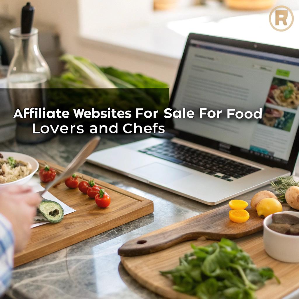 Affiliate Websites for Sale for Food Lovers and Chefs