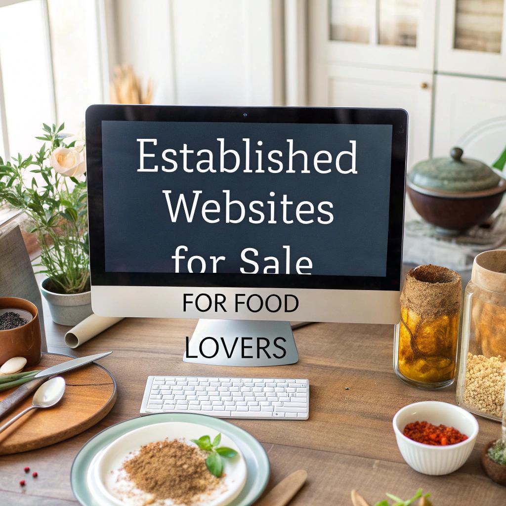 Established Websites for Sale for Food Lovers