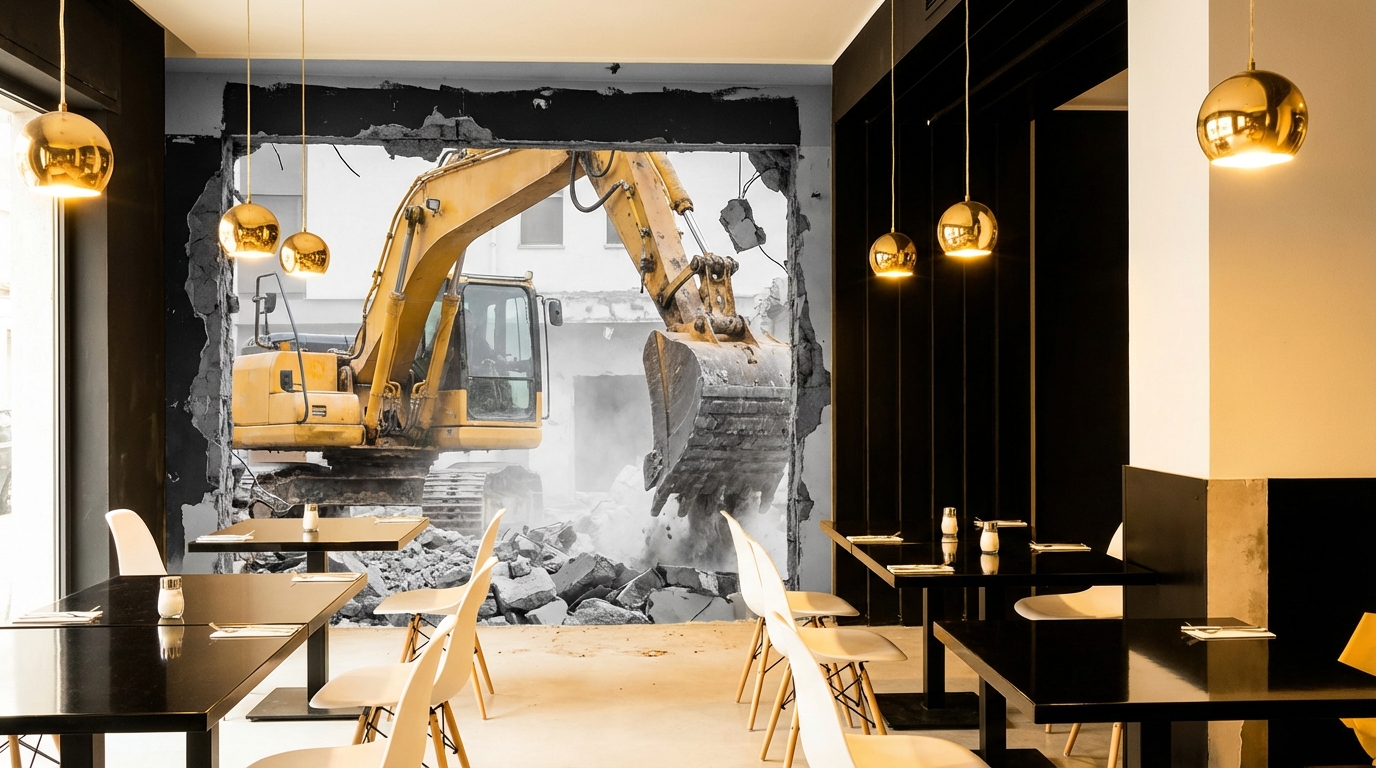 How Lazer Companies demolition services build better restaurants