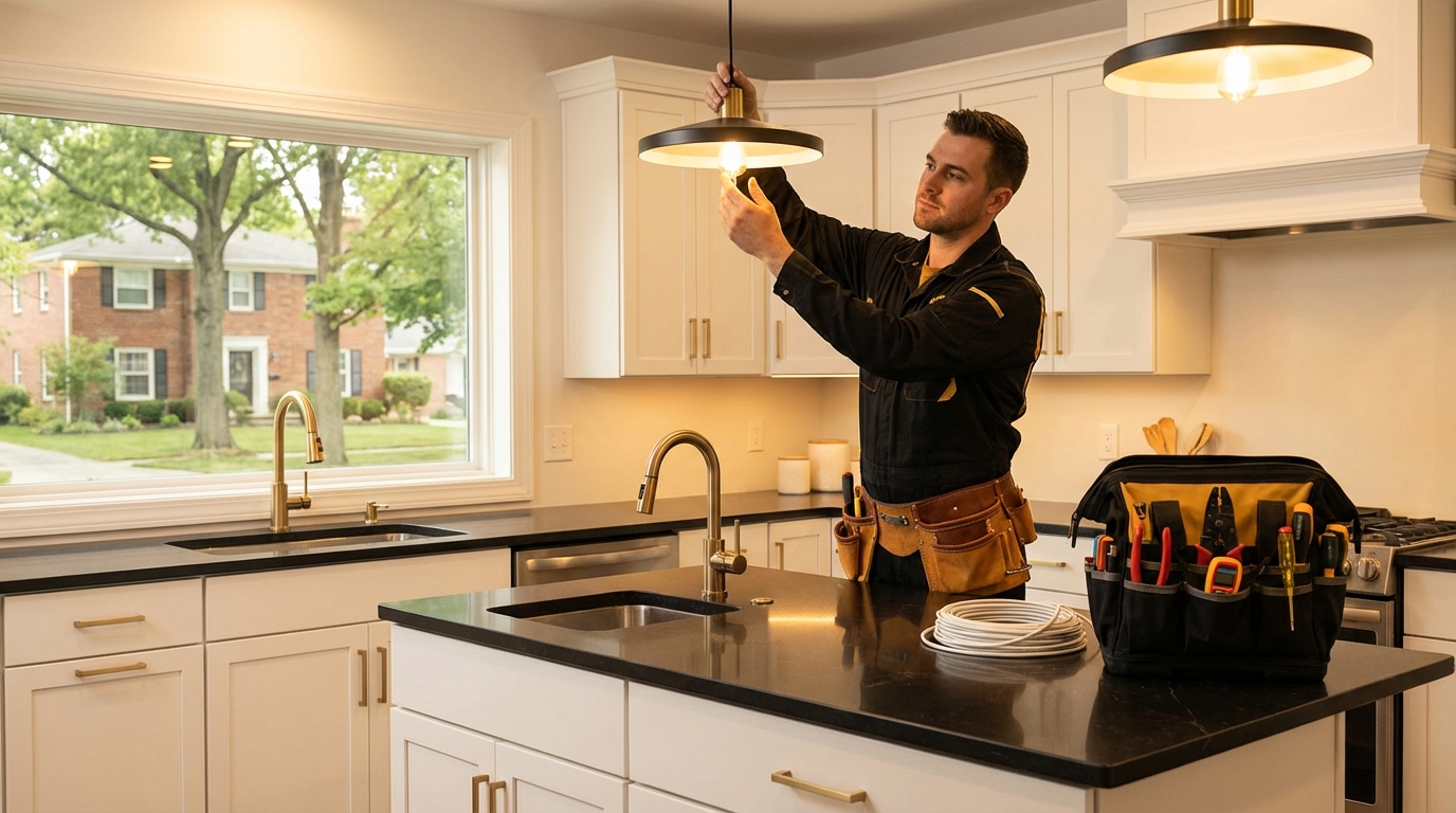 How a Residential Electrician Indianapolis Powers Your Kitchen